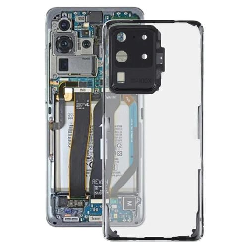 Back Glass Cover Samsung Galaxy S20 Ultra (SM-G988) Battery (Transparent)