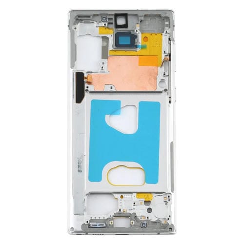 Placa de Bisel de Marco Medio Samsung Galaxy Note 10 5G SM-N971 (Plata)