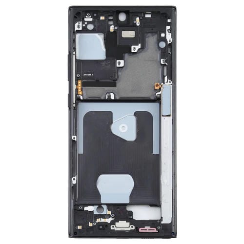 Placa de Bisel de Marco Medio Samsung Galaxy Note 20 Ultra SM-N985F (Negro)