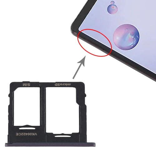 SIM Card and Micro SD Tray Samsung Galaxy Tab A 8.4 SM-T307U (Black)