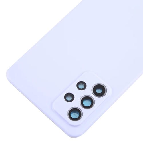 Rückseite der Batterieabdeckung Samsung Galaxy A52 5G/4G mit Kameraglasabdeckung (Lila)