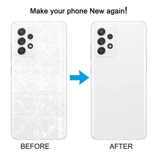 Rückseite der Batterieabdeckung Samsung Galaxy A52 5G/4G mit Kameradeckel