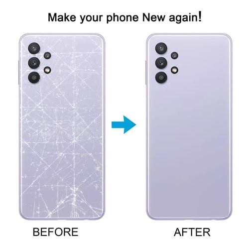 Coperchio Posteriore della Batteria Samsung Galaxy A32 5G con Obiettivo della Fotocamera