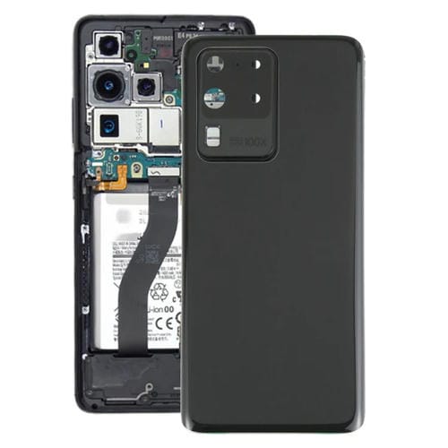 Back Cover of Battery Samsung Galaxy S20 Ultra with Camera Lens (Black)
