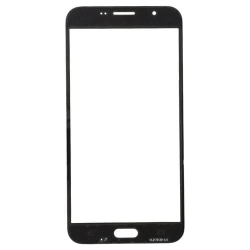 Verre de protection d'écran extérieur Samsung Galaxy J7 V/J727V/J727P (10 pièces) (Noir)