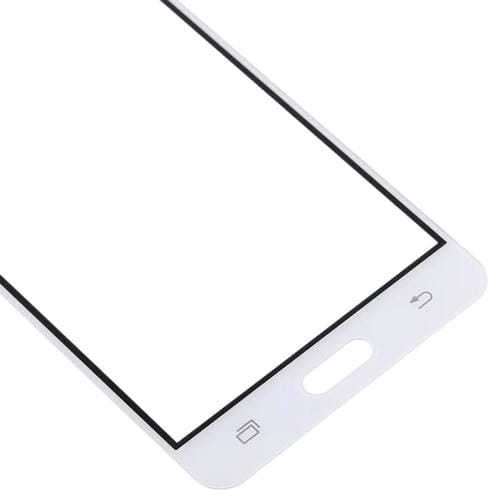 Objectif en verre Écran extérieur Samsung Galaxy J3 Pro/J3110 (Blanc) - (Pack de 10)