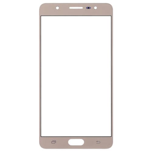 Lente de Cristal Pantalla Frontal Samsung Galaxy J7 Max (10 Piezas) (Ouro)