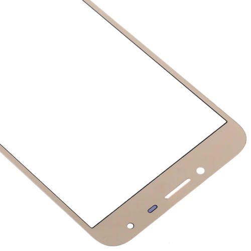Lente de Vidro Exterior Samsung Galaxy J4 Ecrã Frontal (10 Peças) (Ouro)