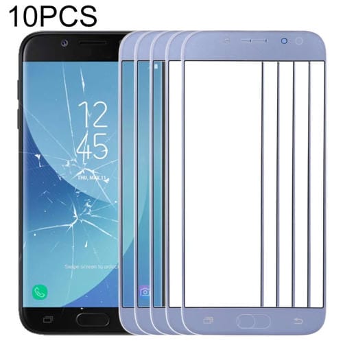 Glass Lens Front Screen Samsung Galaxy J5 J530 (Blue) - Pack of (10 Pieces)