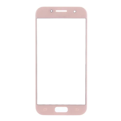 Obiettivo in vetro Samsung Galaxy A3 A320 Schermo frontale (10 pezzi) (Rosa)