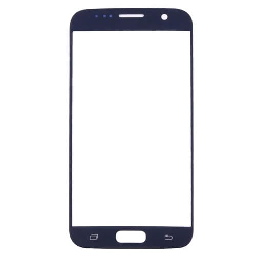 Ecrã Frontal Samsung Galaxy S7 G930 Lente de Vidro Exterior (Preto) (10 Peças)