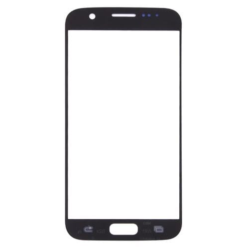 Ecrã Frontal Samsung Galaxy S7 G930 Lente de Vidro Exterior (Preto) (10 Peças)