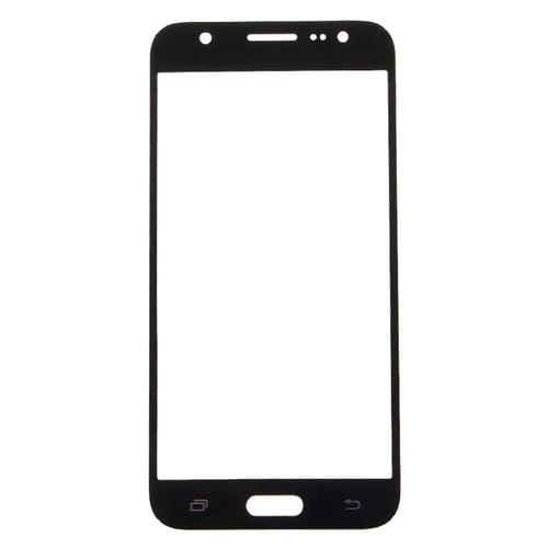 Lente de Vidrio Pantalla Frontal Samsung Galaxy J7 / J700 (10 Piezas) (Negro)
