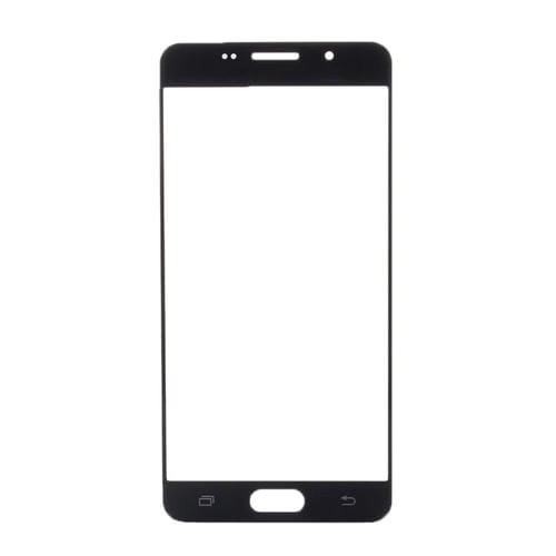 Obiettivo in vetro Schermo esterno Samsung Galaxy A7 A710 (Nero) (10 pezzi)