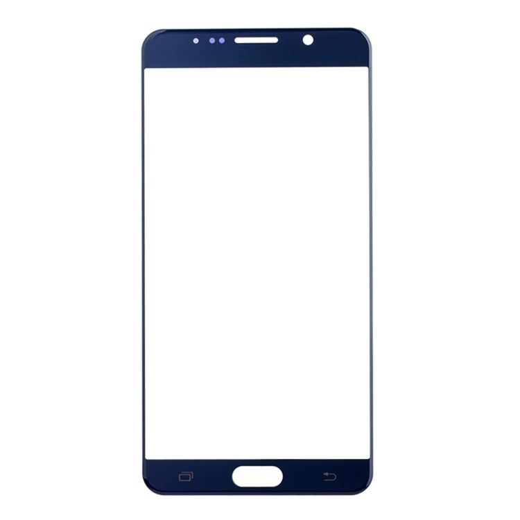 Pantalla Frontal Lente de Vidrio Samsung Galaxy Note 5 (10pcs) (Azul Oscuro)