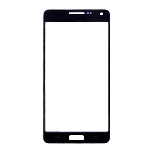 Ecrã Frontal Lente de Vidro Exterior Samsung Galaxy A5/A500 (Preto) - Pack de (10 Peças)