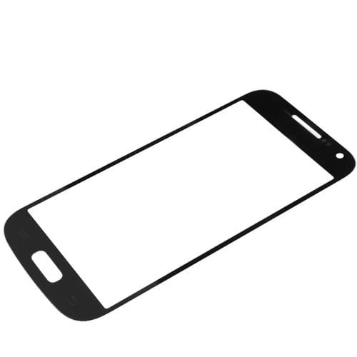 Glass Lens Front Screen Samsung Galaxy S4 Mini i9190 (Black) - Pack of (10 Pieces)
