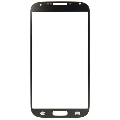 Front Screen Glass Lens Samsung Galaxy S4 i9500 (Black) -