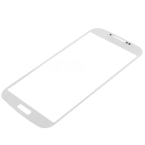 Écran frontal Samsung Galaxy S4 i9500 Lentille en verre extérieure (Blanc) 10pcs