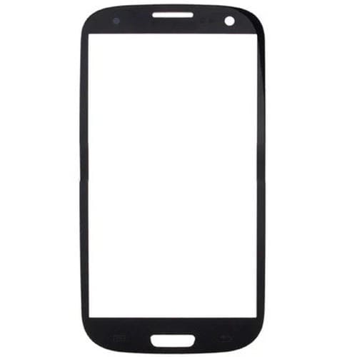 Frontglasbildschirm Samsung Galaxy S3/i9300 (2013) (Schwarz) Äußere Linse 10 Stück