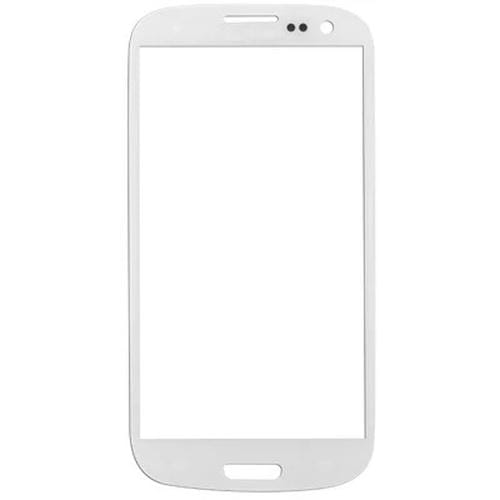 Vorderseite Glaslinse Samsung Galaxy S3/i9300 (Weiß) 10 Stück