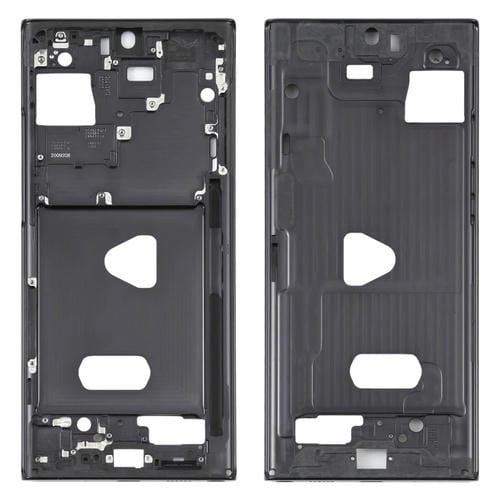 Placa Bisel Marco Medio Samsung Galaxy Note 20 Ultra (Negro)