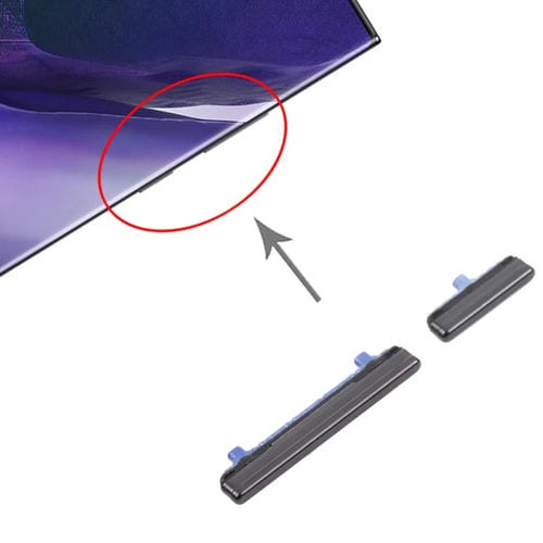 Botón Encendido y Volumen Samsung Galaxy Note 20 Ultra (Negro)