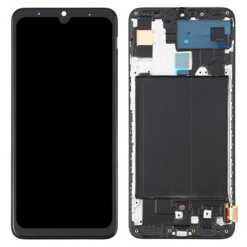 Ecrã LCD OLED Samsung Galaxy A70 SM-A705 com Moldura (Preto) (6.39 polegadas)