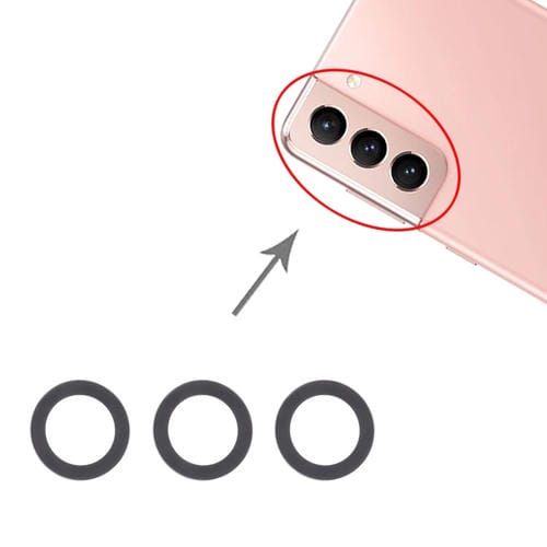 Obiettivo della fotocamera posteriore Samsung Galaxy S21 5G (SM-G991) - Pacchetto di (10 pezzi)