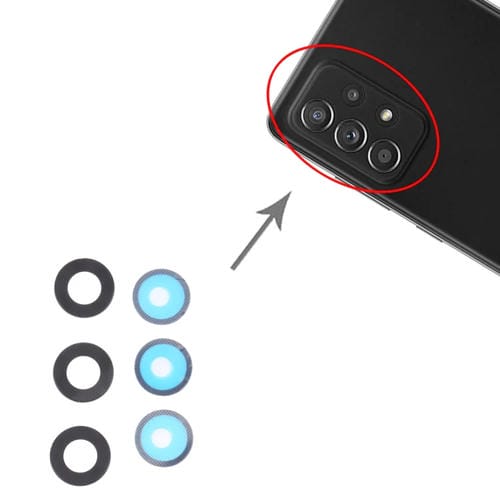 Rear Camera Lens Samsung Galaxy A52 SM-A525 (10 Pieces)