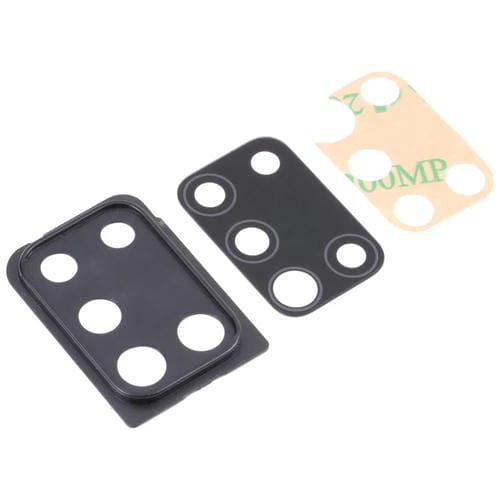 Copertura dell'obiettivo della fotocamera Samsung Galaxy A21s SM-A217 (10 pezzi) (Nero)