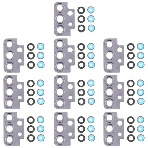 Tampa da Lente da Câmara Samsung Galaxy A52 5G SM-A526 (10 Peças)