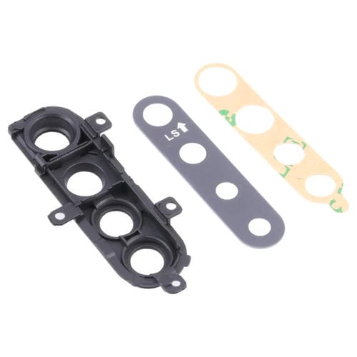 Camera Lens Cover Compatible with Samsung Galaxy A21 SM-A215 (10 Pieces), Black