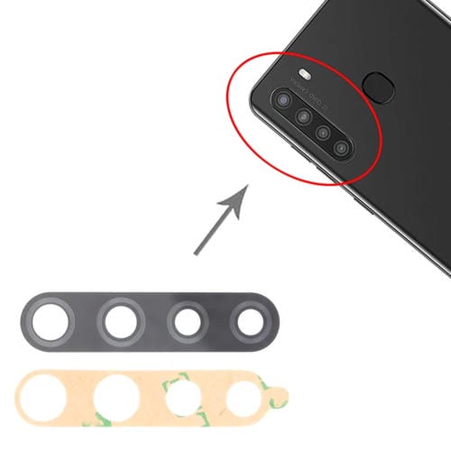 Rear Camera Lens Samsung Galaxy A21 SM-A215 (10 Pieces)