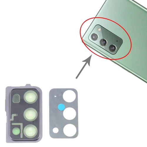 Camera Lens Cover Samsung Galaxy Note 20 5G SM-N981 (10 Pieces) (Black)