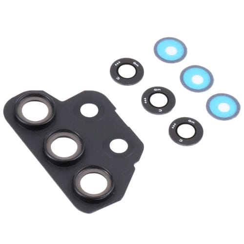 Copertura dell'obiettivo della fotocamera Samsung Galaxy A32 SM-A325 (10 pezzi) (Nero)