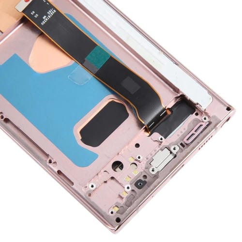 Schermo LCD Super AMOLED Samsung Galaxy Note 20 Ultra 4G con Cornice (Oro)