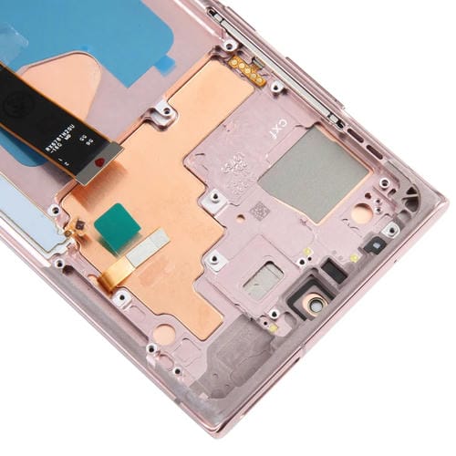 Schermo LCD Super AMOLED Samsung Galaxy Note 20 Ultra 4G con Cornice (Oro)