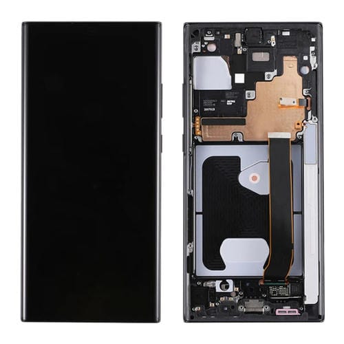 LCD Super AMOLED screen Samsung Galaxy Note 20 Ultra 4G with Frame