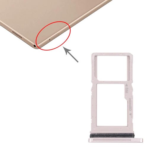 SIM-Kartenfach + Micro-SD Samsung Galaxy Tab A7 10.4 SM-T505 (Gold)