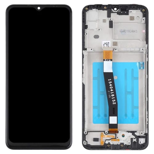 Schermo LCD Samsung Galaxy A22 5G SM-A226 con Cornice (Nero)