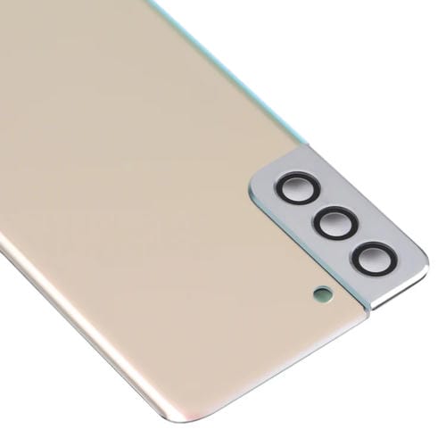 Rückseite Batterieabdeckung + Kameraglasabdeckung Samsung Galaxy S21+ 5G (Gold)