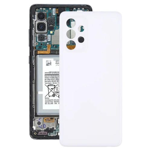 Tampa Traseira da Bateria Samsung Galaxy A52 5G SM-A526B (Branco)