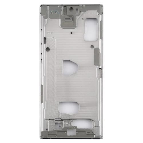 Plaque de lunette de cadre moyen Samsung Galaxy Note 10+ (Argent)