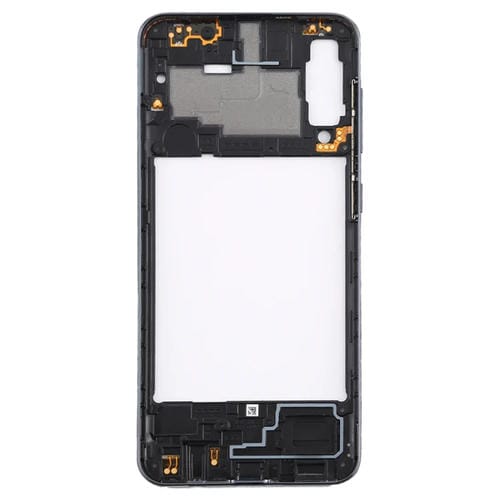Back Cover Frame Samsung Galaxy A50s with Side Keys (Black)