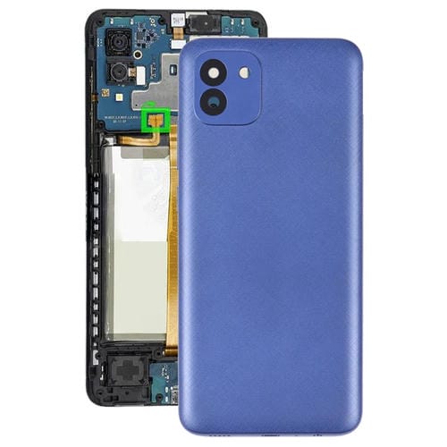 Tapa Trasera Samsung Galaxy A03 SM-A035F Batería (Azul)