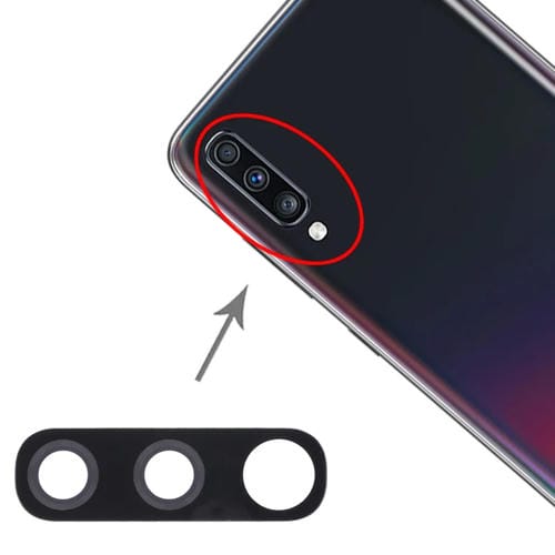 Rear Camera Lens for Samsung Galaxy A70 (10 Pieces)