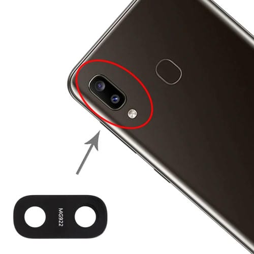Lente de Cámara Trasera Samsung Galaxy A20 / A10 / A30 / A40 (10 Piezas)