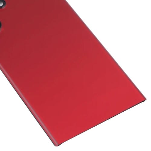 Coperchio Posteriore Samsung Galaxy S22 Ultra 5G SM-S908B della Batteria e Obiettivo (Rosso)