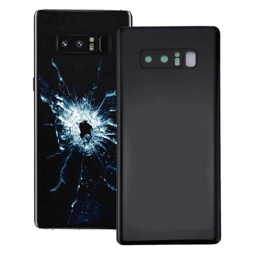 Cover Posteriore Samsung Galaxy Note 8 con Copertura Obiettivo Fotocamera (Nero)
